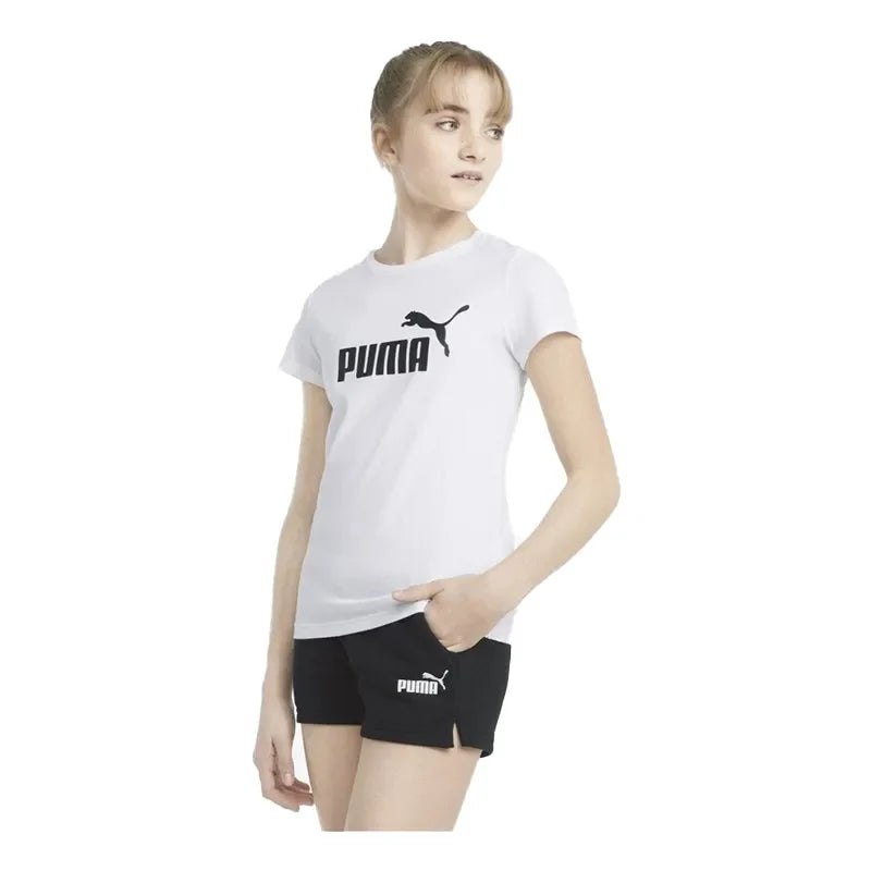 Logo Tee Shorts Set G Puma White