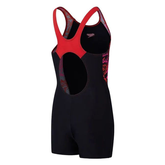Girls Printed Panel Legsuit