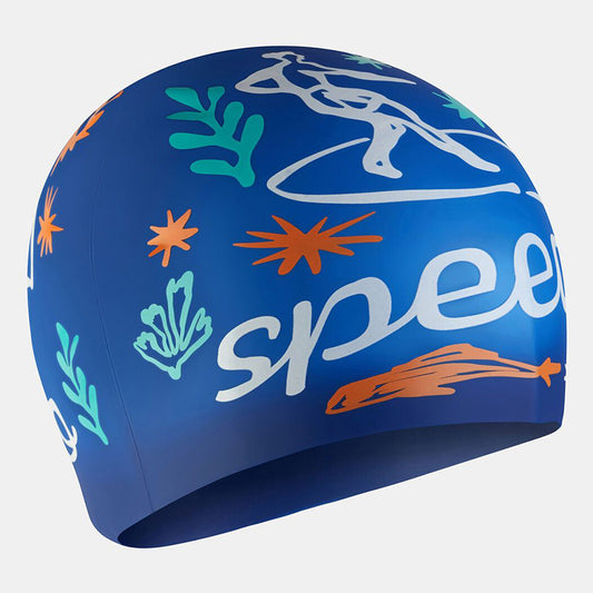 Junior Printed Silicone cap