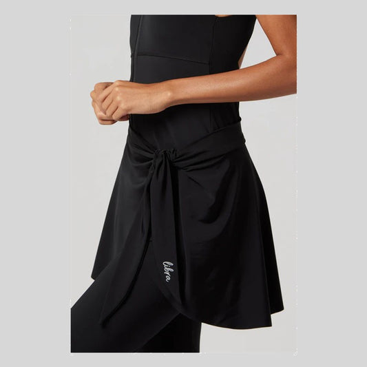 Wave Cover-Up Skirt - Black