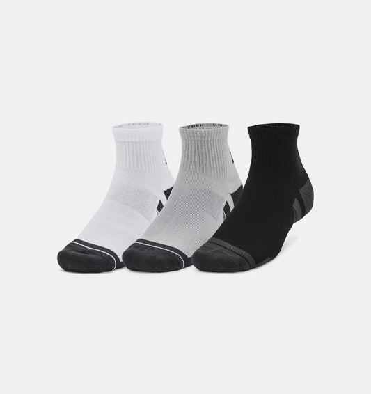 Performance Tech Unisex 3-Pack Quarter Socks