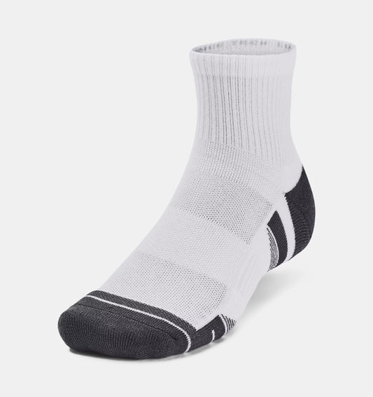 Performance Tech Unisex 3-Pack Quarter Socks