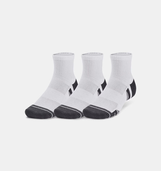 Performance Tech Unisex 3-Pack Quarter Socks