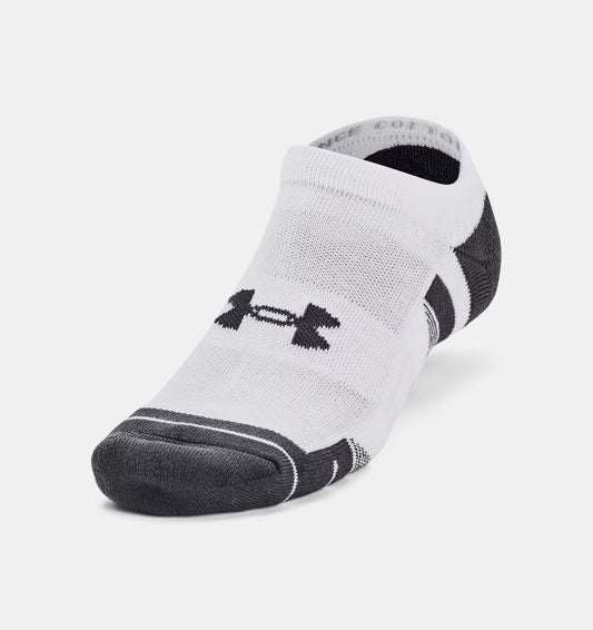 Performance Cotton Unisex 3-Pack No Show Socks