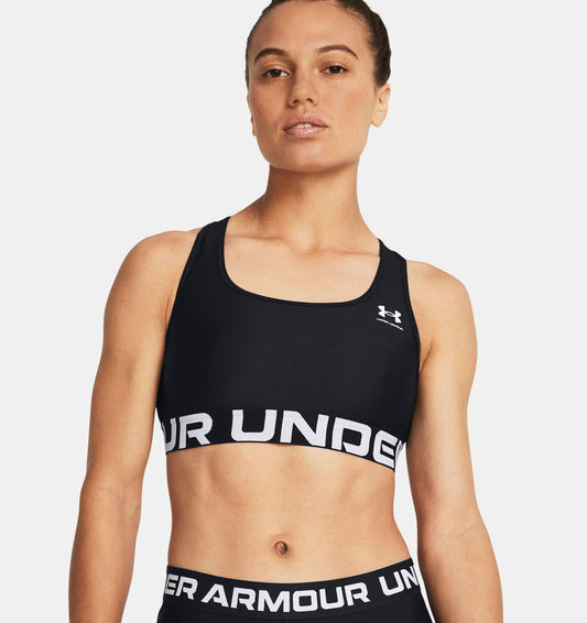HeatGear® Armour Mid Branded Women's Sports Bra