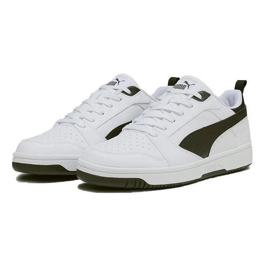 REBOUND V6 LOW PUMA WHITE-PUMA BLACK-PUM