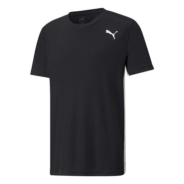 Cross the LIne Tee 2.0 Y Puma Black-Puma