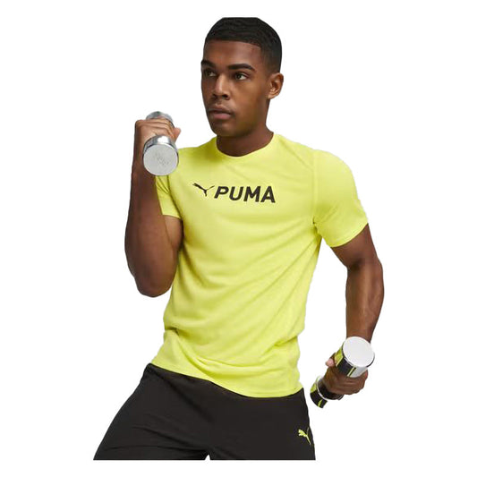 Puma Fit Ultrabreathe Tee Yellow Burst