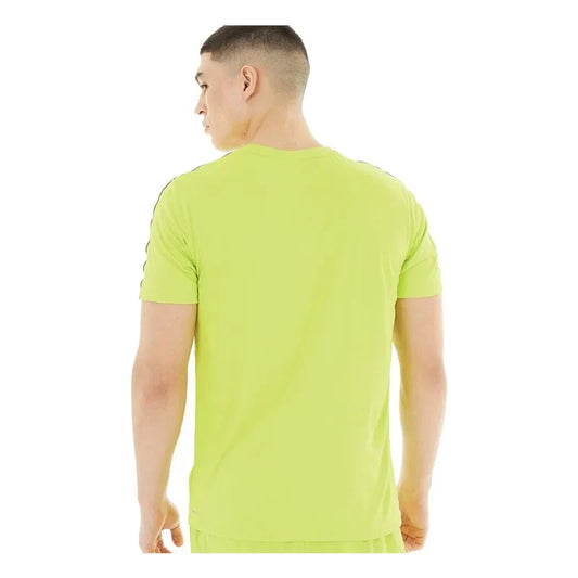 Essentials Taped Tee Lime Pow