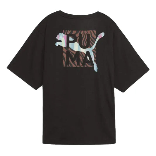 ANIMAL REMIX BOYFRIEND TEE PUMA Black