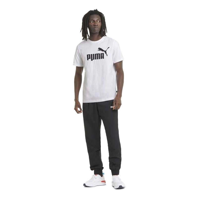 ESS LOGO TEE PUMA WHITE