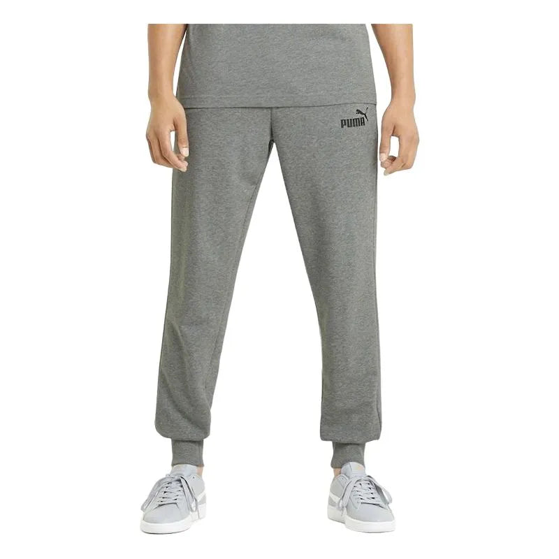 ESS LOGO PANTS TR CL MEDIUM GRAY HEATHER