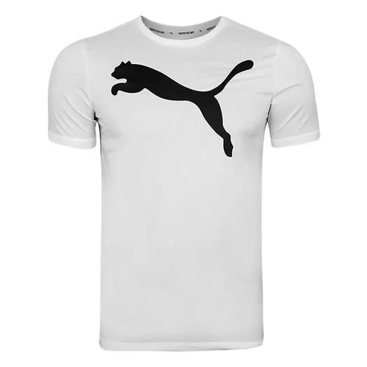 ACTIVE Big Logo Tee Puma White