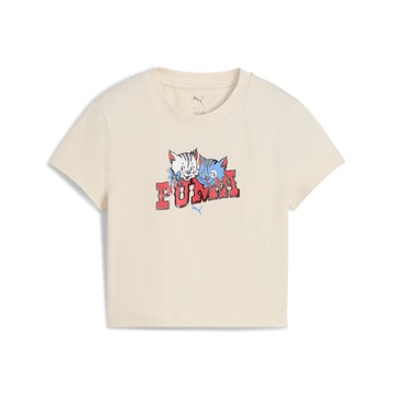 Graphic Kitten Baby T-shirt Women