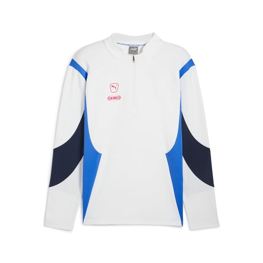 King Pro Mock Neck Quarter-Zip Pullover Sweatshirt