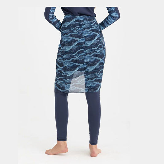 Chiffon Wrap - Deep Wave