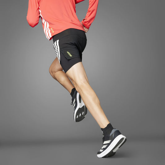 Adizero Running 2-in-1 Gel Pocket Shorts