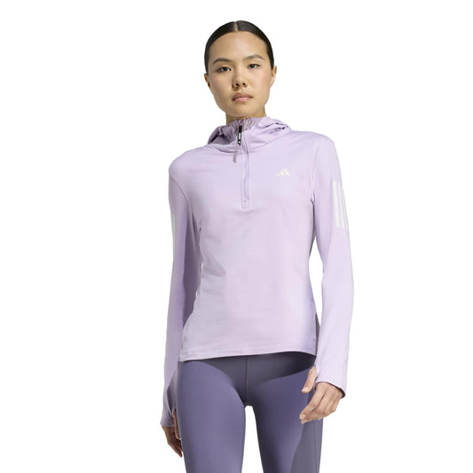 Own The Run Winterized Hooded Half-Zip