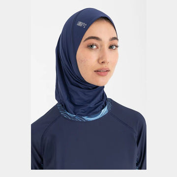 Ultra-Fit Swim Hijab - Navy
