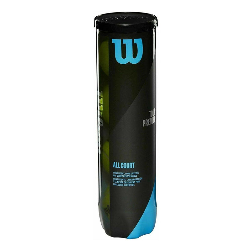 Tour Premier All Court Tennis 4 Ball Can