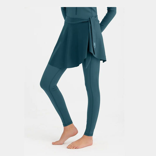 Wave Cover-Up Skirt - Deep Teal