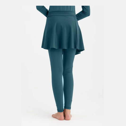 Wave Cover-Up Skirt - Deep Teal