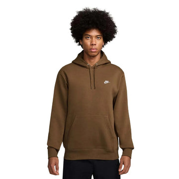Club Men's Fleece Hoodie with No Zipper