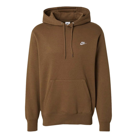 Club Men's Fleece Hoodie with No Zipper