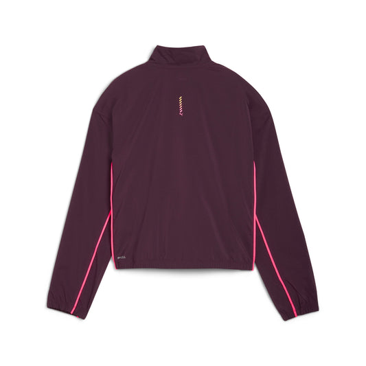 Run For Her Woven 1/2 Zip