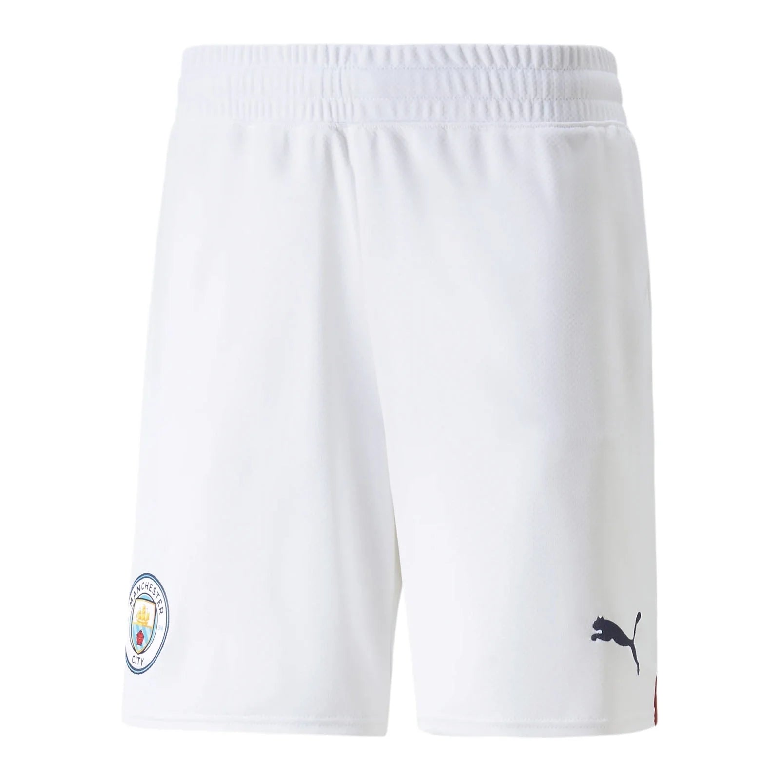 MCFC Shorts Replica Puma White-Intense R