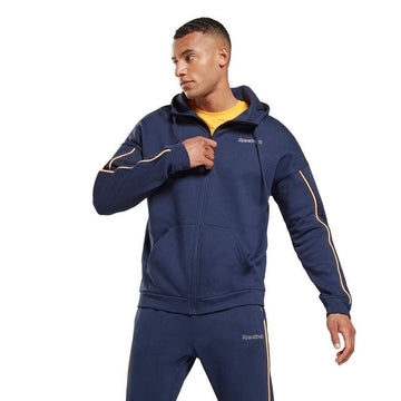 TRAINING ESSENTIALS PIPING FZ HOODIE