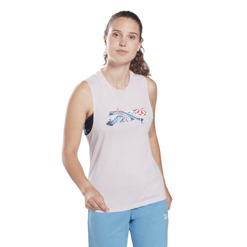 Training Essentials Mucle G Tank -Quirky